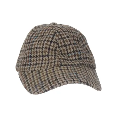 Honkbalpet (Check Cap) van Weekday Polyester, Wol