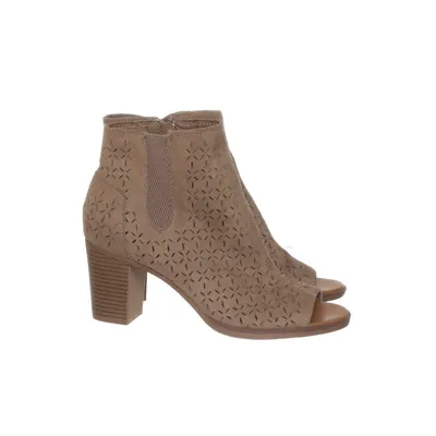 Heeled boots (Beige) from Rock & Candy