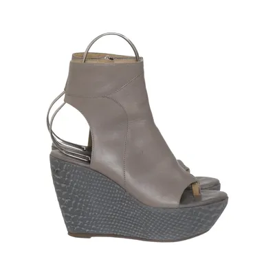 Wedges (Gray) from Acne Studios Leather