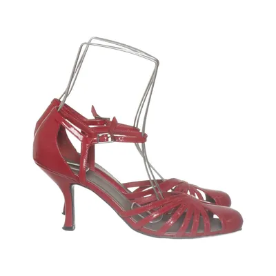 High heels (Red) from Blendshe Leather