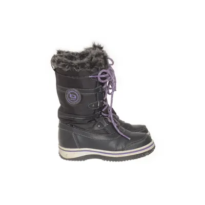 Laced boots (Black, Purple) from Leaf