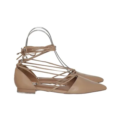 Ballerina's (Beige) van Kazar Leer