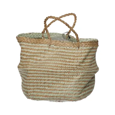 Sac de plage (Beige, Vert)