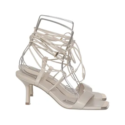 Højhælede sandaler (Beige) fra C'M Paris