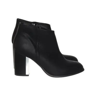 Bottes à talons (Noir) de Attitude Cuir