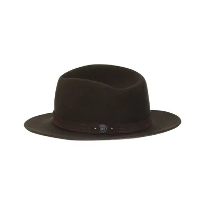 Fedora hoed (Groen) van Waterproof Wol