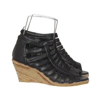Keilschuhe (Schwarz) von B&CO Lederimitat