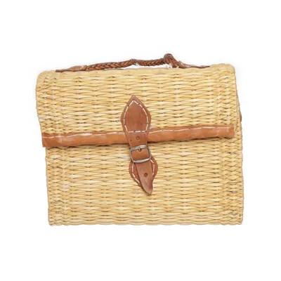 Axelremsväska (Beige, Brun)