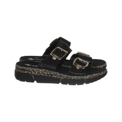 Sandals (Black) from Rieker Antistress Leather