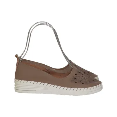 Instappers (Beige) van Lisa-w Leer