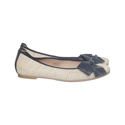 Ballet flats (Beige, Blue) from Tacco Leather