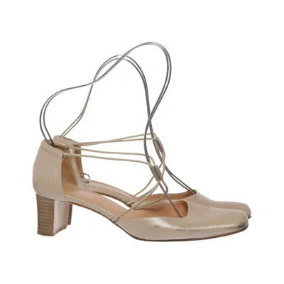 High heels (Beige) from Voltan