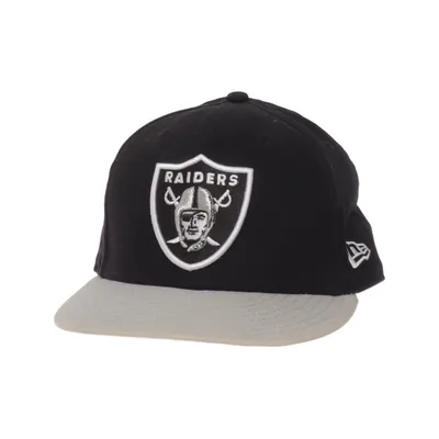 Casquette de baseball (Noir, Gris) de New Era Coton