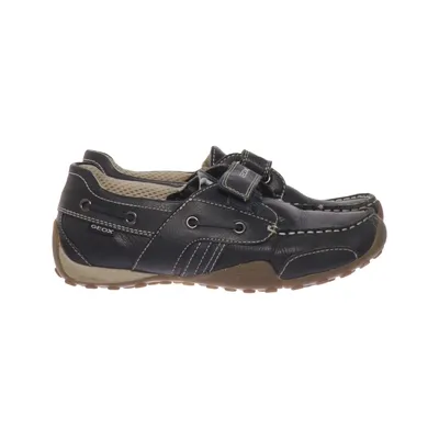 Chaussures de bateau (Noir) de Geox Cuir