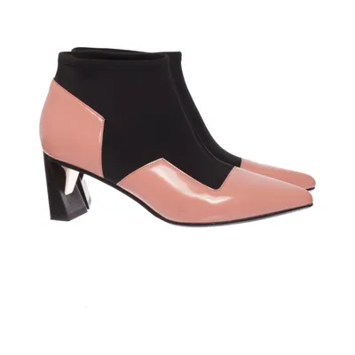 Bottes à talons (Rose, Noir) de United Nude