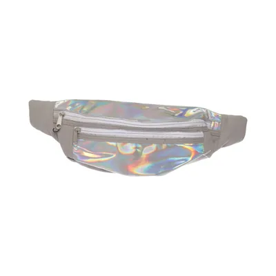 Waist bag (Gray, Multicolored) from Tedi Polyester