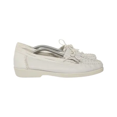 Chaussures de bateau (Blanc) de Basic Editions Polyuréthane