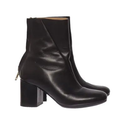 Heeled boots (Black) from Acne Studios Leather