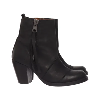 Heeled boots (Black) from MDK Leather