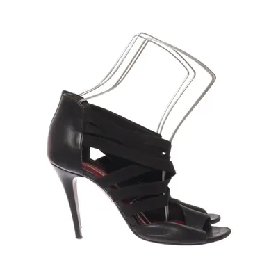 High heel sandals (Black) from Badura