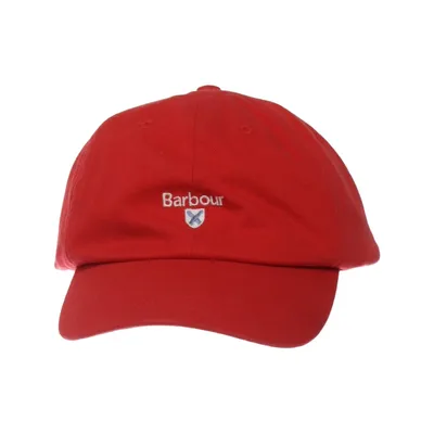 Honkbalpet (Rood) van Barbour Katoen