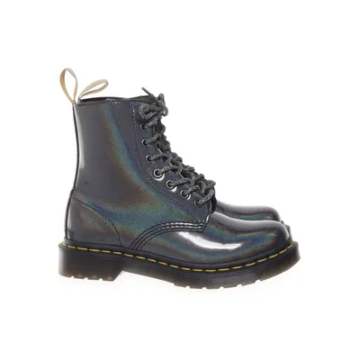 Veterlaarzen (Zilver) van Dr. Martens