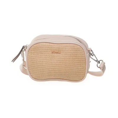 Shoulder-bag (Pink, Beige) from Tiffosi