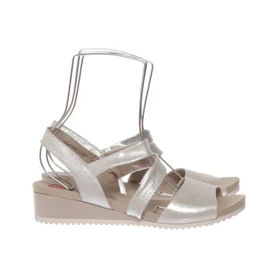 Wedges (Silver) from Va Bene Leather