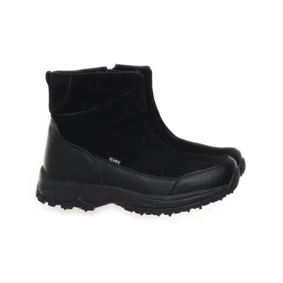 Boots (Svart, Vit) från Ilves Skinn, Mocka