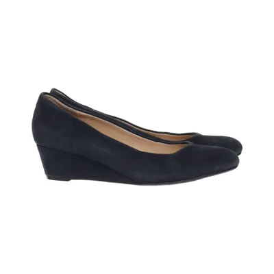 Chaussure compensées (Bleu) de Dune Daim