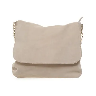 Axelremsväska (Beige) från H&M Bomull, Mocka