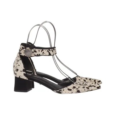 High heels (Black, White) from Topshop
