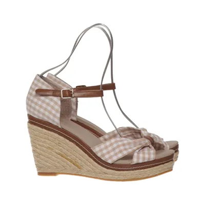 Chaussure compensées (Beige, Blanc) de Krüger