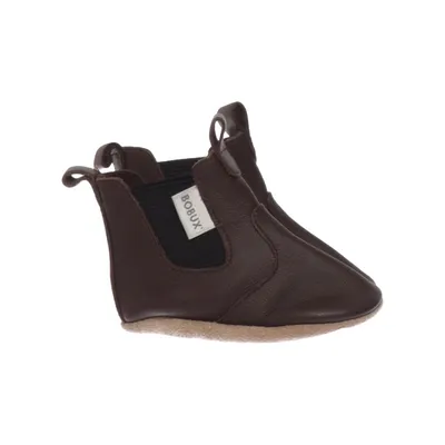 Baby booties (Brown) from Bobux Leather