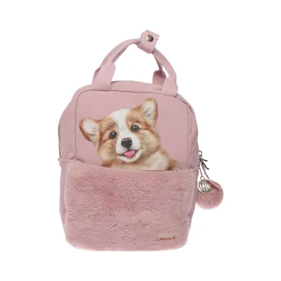Backpack (Pink) from Top Model by Depesche Polyamide, Polyester