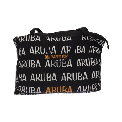 Canvas bag (Black, White, Multicolored) from Aruba