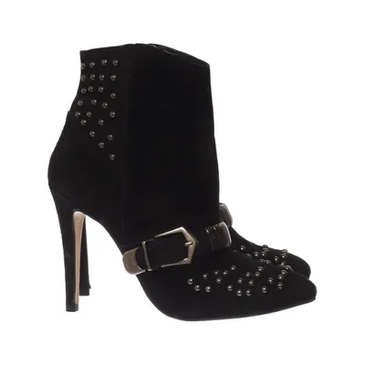 Stövletter (Svart) från Mai Piú Senza Skinn, Mocka