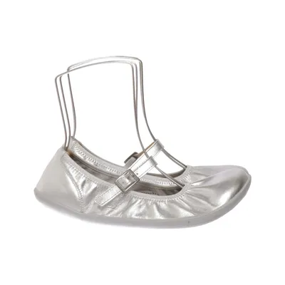 Ballerinas (Silber) von Groundies Leder