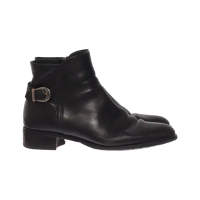 Ankle boots (Black) from Novita Leather