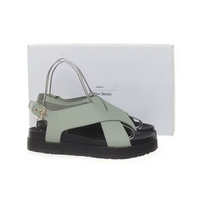 Sandalen (Groen) van & Other Stories Leer