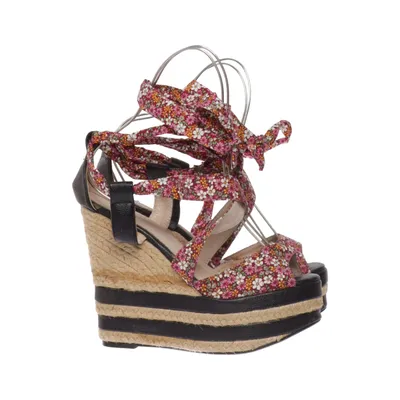 Chaussure compensées (Noir, Multicolore) de Friis & Company Cuir