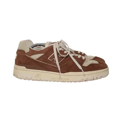 Sneakers (Aimé Leon Dore x New Balance 550, BB550DB1, True Brown/Sandstone) fra New Balance Ruskind, Læder