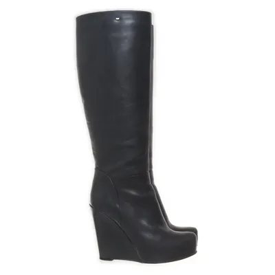 Boots (Gray) from Sportmax Leather