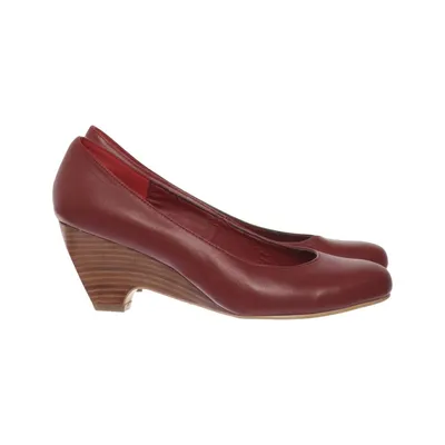 Wedges (Red) from Exit Leather