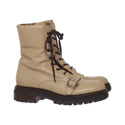 Laced boots (Beige) from Scapa