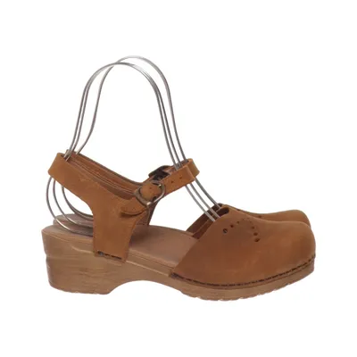 Sabots (Marron) de Sanita Cuir