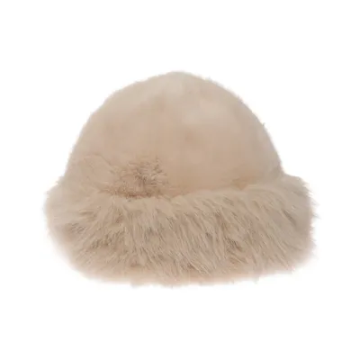 Pälsmössa (Beige)