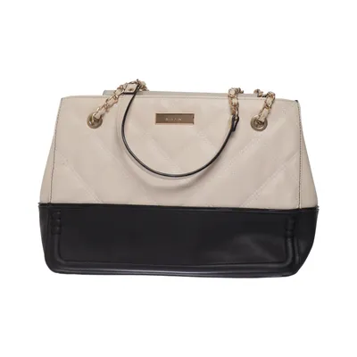 Handbag (Black, White) from River Island