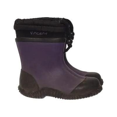 Rubber boots (Purple, Black) from Vincent