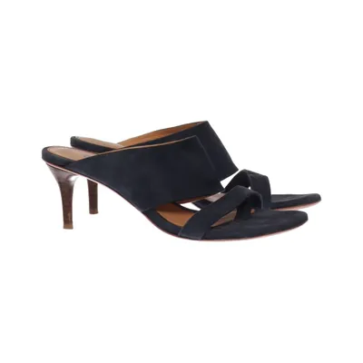 Mules (Blue) from H&M Studio Leather